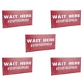 thumbnail image 2 of Warning Sticker,2 Set Floor Sticker Floor Sticker Floor Ground Sign Meticulously Designed, 2 of 8