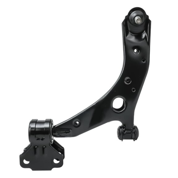Detroit Axle - Front Left Lower Control Arm for 2010-2013 Mazda 3 Lower Left Control Arm with Ball Joint Assembly 2011 2012 Replacement