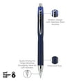 thumbnail image 3 of uniball Jetstream Retractable Ballpoint Pens, Fine Point (0.7mm), Blue Ink, 12 Count, 3 of 4