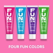 Fun In by Sun In, One Day Temporary Hair Color Washable Brush In System, Pink, Unisex, 1 oz