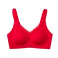thumbnail image 2 of Hrsba Womens Plus Size Bra,Womens Solid Color Underwear With Soft Support Naked Feeling No Jelly Collection Accessory Breast Sagging Daily Bra,Womens Casual Summer Bra,Womens Bra, 2 of 4