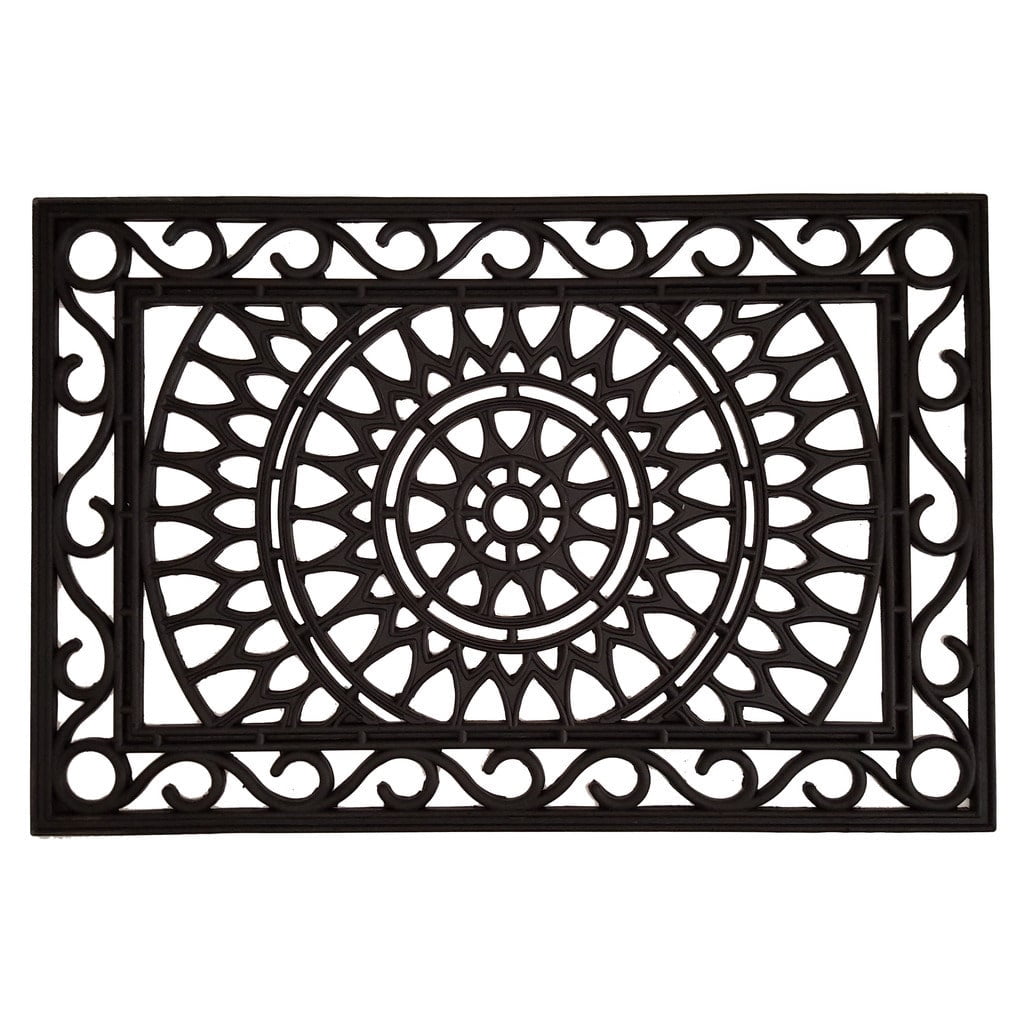 Home & More Sungate Rubber Door Mat - 24 x 36 in.