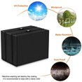 thumbnail image 5 of Cheers.US Window Air Conditioner Cover Outdoor, Outside Window AC Unit Cover Black Dust-Proof Waterproof AC Cover Outdoor Window AC Protection Cover, 5 of 7