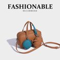 thumbnail image 4 of Bolso bandolera de un solo hombro estilo retro para suegra, nuevo bolso Boston de lujo ligero de gama alta, otoño 2024, 4 of 5