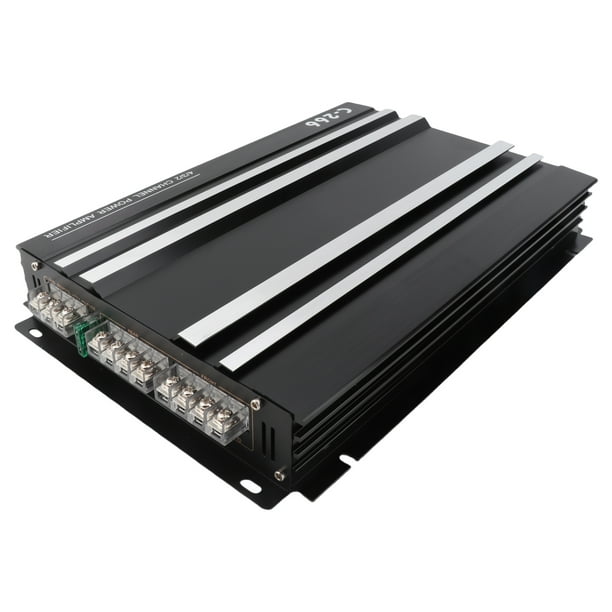 Amplificador De Potencia De Alta Potencia Para Coche, Amplificador De Audio Para Coche De aleación De Aluminio De Alta Potencia De 12V Y 4 Canales