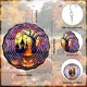 thumbnail image 4 of Halloween Hanging Colorful Rotating Wind Chimes Outdoor Courtyard Decoration PVC Pendant, 4 of 9