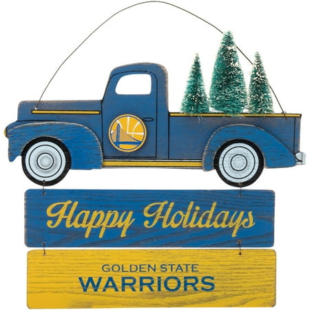 Golden State Warriors Truck And Tree Wooden Sign Walmart Com