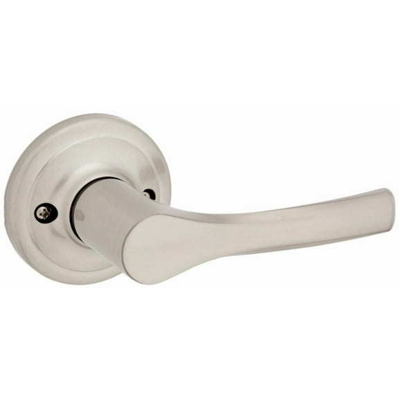 Kwikset 488HYL-15 Henley Non-Turning One-Sided Dummy Door Lever - Nickel