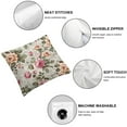 thumbnail image 3 of Shabby Chic Vintage Roses Decorative Pillow Cases Super Soft Throw Pillows Cover for Sofa Chair Bedroom, 3 of 7