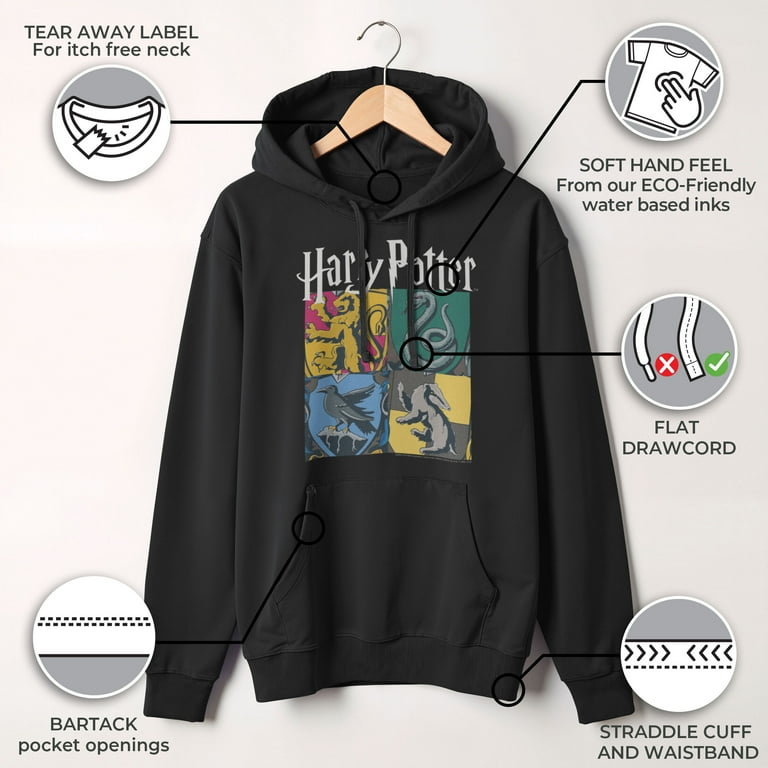 Harry Potter Jongens Sweatshirt En Joggingbroek Set, Hogwarts 2 Delig Outfitset, Hogwarts Jongens Kleding, Bruin 152