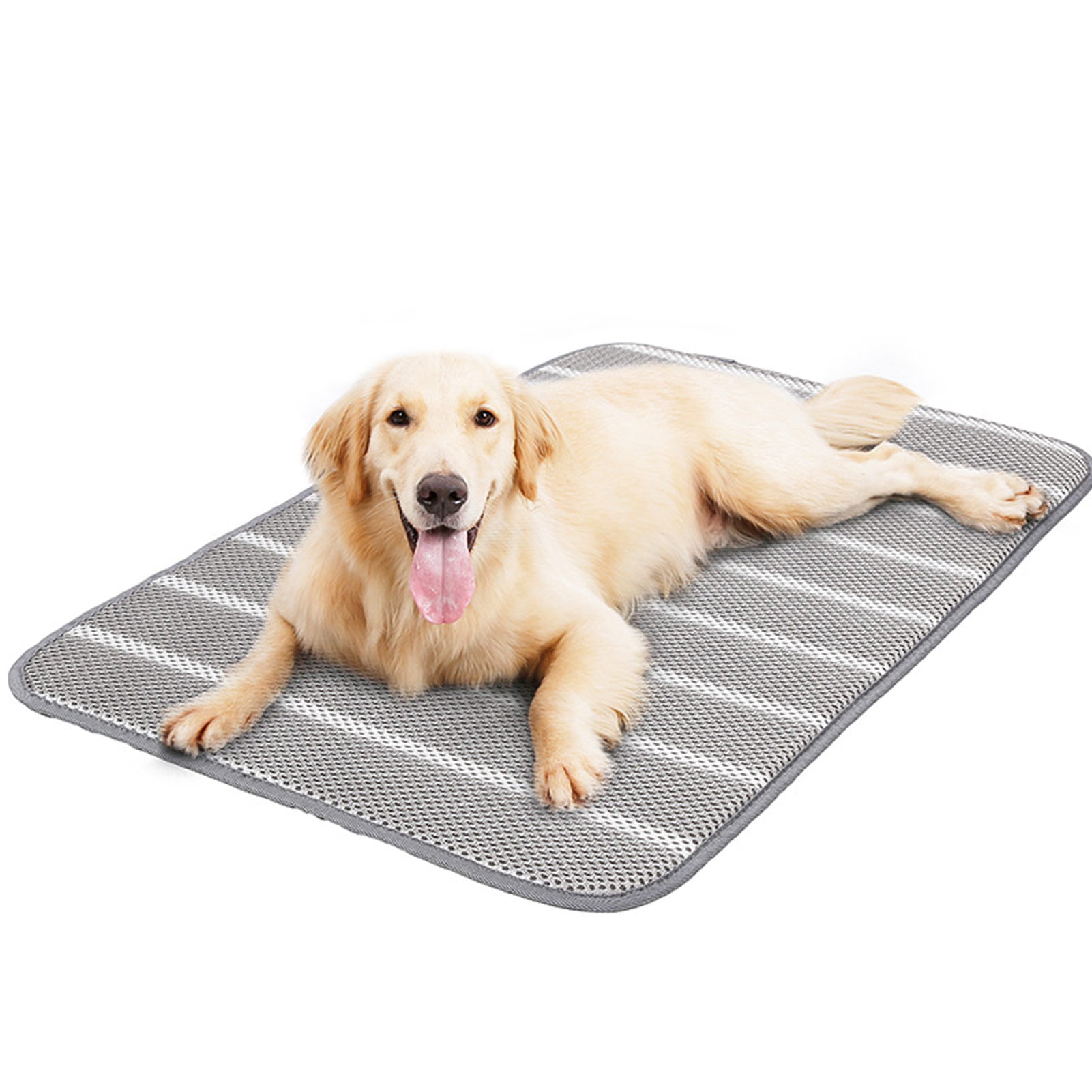 Pet Summer Bed Mat Rattan Breathable Pet Dog Cooling Mat Small Medium Dog Mat 