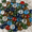 Multicolor-5 Pounds, variant on Mixed Blue Flat Glass Marbles 5 Pounds Decorative Vase and Craft Fillers