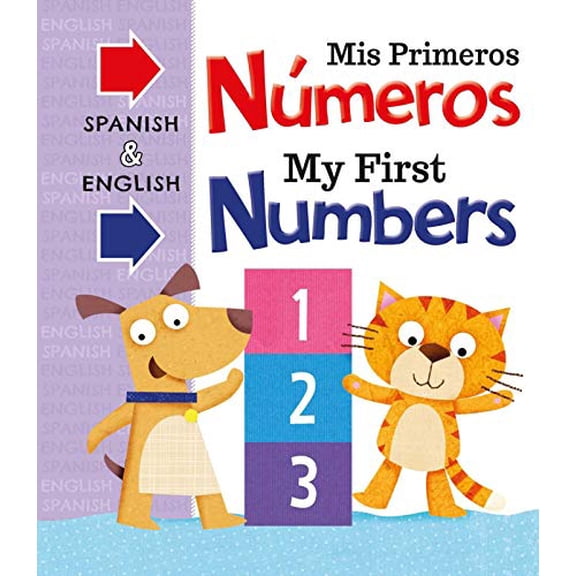 Pre-Owned Mis Primeras Numeros My First Numbers: Bilingual Board Book, 9781499881509, 1499881509, Paperback, Bilingual edition