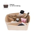 thumbnail image 2 of Organizador de inserción para bolso Goyad ARTOIS MM PM, bolso de mano de lujo para mujer, bolso interior de viaje, bolsa moldeadora con forro para cosméticos, 2 of 5
