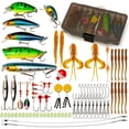 thumbnail image 3 of Juego Señuelos Pesca 80 Piezas Kit Cebo Con Caja Aparejos para Dulce Y Salada, 3 of 9