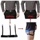 thumbnail image 4 of Shirt Stay clips Men s Shirt Slip Clip Adjustable Shirt Stay Garters Soft and Smooth Elastic with Anti-Slip Clip, 4 of 4