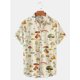 thumbnail image 5 of Camisa con estampado 3D de hongos para hombre, camisas hawaianas de verano, blusa informal de manga corta para vacaciones y playa, ropa para mujer, 5 of 5