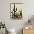 thumbnail image 4 of Paint By Numbers Kit for Adults Beginner - DIY Cactus Flower Desert Illustration Canvas Painting Kits for Adults, Frameless Paint By Number for Adults for Home Wall Decor 16x20 Inch, 4 of 7