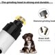 thumbnail image 4 of Heusom Silent Nail Grinder - USB Rechargeable with 3 Ports & Dual Speed, 4 of 5