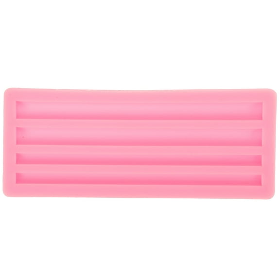 Silicone Wax Stick Mold for Aromatherapy Candle Making Half Round Mold 1 Set DIY Wax Stick Mold