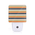 thumbnail image 1 of Balery Colorful Pastel Stripes Luz Nocturna LED con Sensor Automático, Enchufe con Sensor Crepuscular, Luz Suave de 0.5W para Dormitorio, Pasillo, Baño-EU, 1 of 7