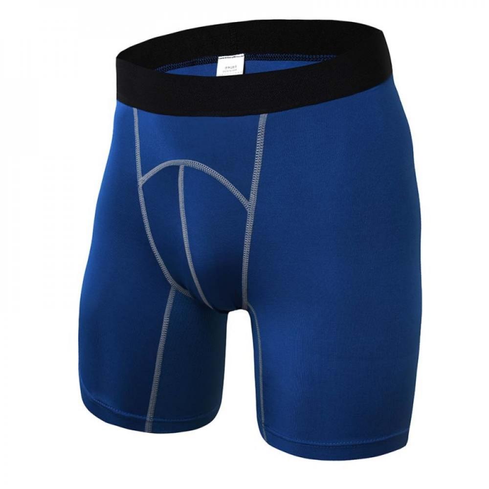 Sub Sports Core Baselayer Mens Compression Shorts Blue Gym Running Short Tights