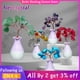 thumbnail image 2 of Árbol de la vida Natural, amatista de cristal, cuarzo rosa, adorno de Chakra, piedras preciosas de Navidad, árboles de piedra Artificial DIY para decoración del hogar, 2 of 4