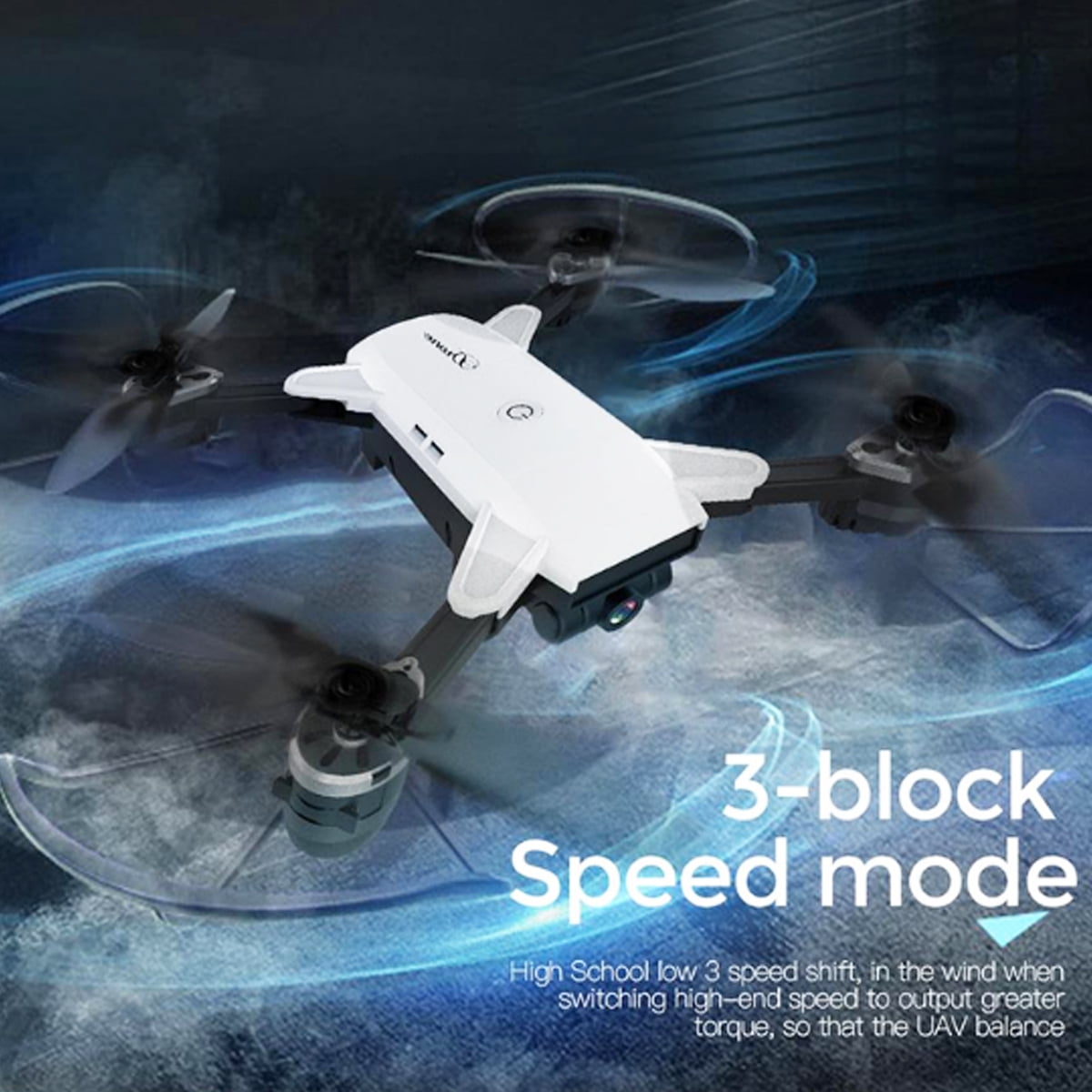 Baby DJI Spark Clone Drone JDRC JD 20 JD20 WIFI FPV 2MP Wide Angle Camera Foldable Drone Altitude Hold One Key Return G sensor Selfie Drone RC Quadcopter RTF Walmart