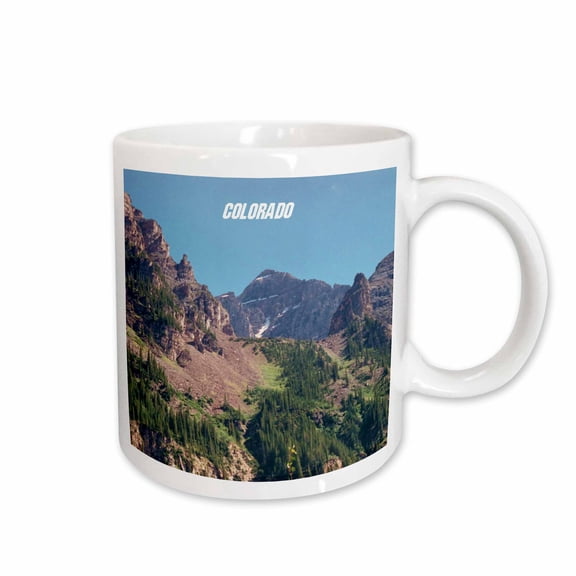 3drose, Colorado Mountains, 11oz Mug