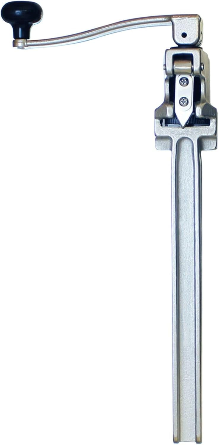 TrueCraftware- 14 inch Commercial Table Mounted Can Opener Heavy Duty Cast Iron- Tabletop Can Opener Heavy Duty Manual Table Can Opener Handheld Can Opener for Restaurant Bar Home