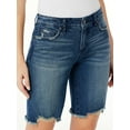 thumbnail image 2 of Sofia Jeans Women's Gabriela High Rise Bermuda Denim Shorts, 2 of 6