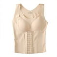 thumbnail image 3 of BESTYO Women Seanless Front Buckle Bra Wireless Push Up Posture Corrector Tank Top Vest, 3 of 19