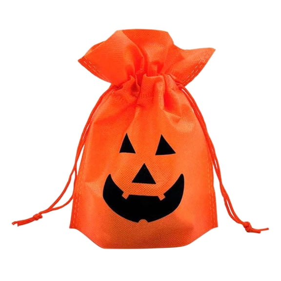 AUDeals Spooky Cute Halloween Treat Bags 24-Pack Trick Goodie Bags for Party Favors with 2025 Advent Calendar | Indoor Decorations & Gift Supplies for Home Classroom (Assorted Designs)