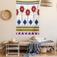 thumbnail image 2 of Tribal Decor Tapestry, Colored Vector Seamless Pattern with Indian Mayan Inspired Print, Wall Hanging for Bedroom Living Room Dorm Decor, 40W X 60L Inches, Blue Light Coffe Fuchsia, by Ambesonne, 2 of 5