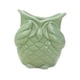 thumbnail image 2 of Maceta con forma de búho, bonita maceta de cerámica decorativa, maceta de búho para Sin mirada verde, 2 of 9