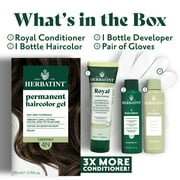 Herbatint 2N Brown - Permanent Hair Dye For Women, 100% Grey Coverage - Ammonia-Free, Alcohol-Free & Vegan - 5.75 fl oz