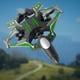 thumbnail image 5 of Avión teledirigido de control remoto, fácil de controlar, con helicóptero de juguete ligero para adolescentes, principiantes, adultos y niños, regalo verde 1 Batería, 5 of 6