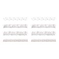 thumbnail image 1 of fastboy 8pieces Made Of Plastic Durable And Long-lasting Cake Embossing Tools Wide Application Cake Stencils, 1 of 6