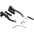 thumbnail image 2 of LEFU for Aluminum Alloy V Brake Set Front Rear Mountain Bike Cycling Brakes with Curved Rods Rubber Covers Screws Gaskets 110mm Length 3/4 Ring Spring, 2 of 10