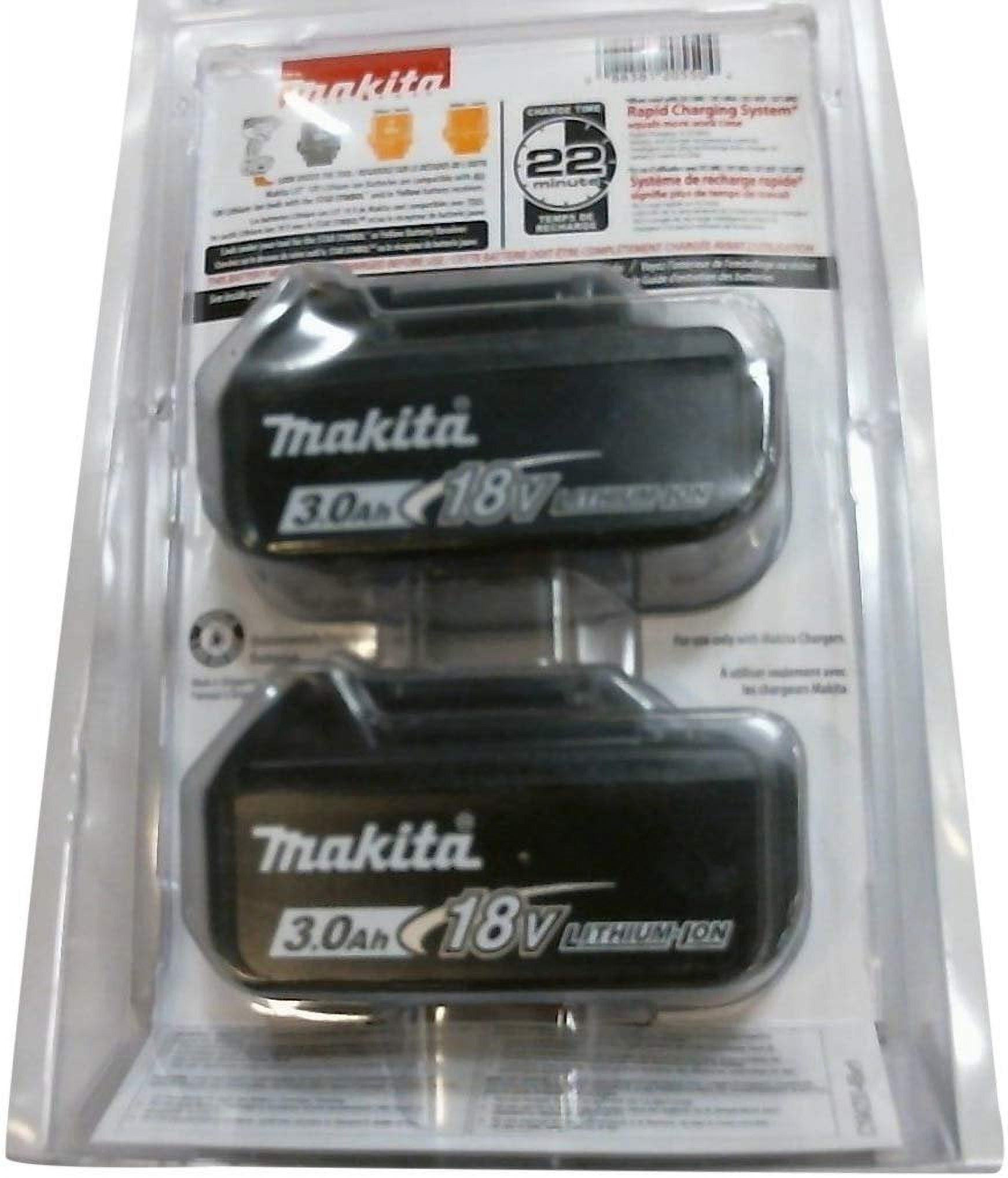 Bateria Recargable Makita 18v De 3.0 Ah BL1830b Original con lector de  carga - Importaciones West