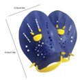 thumbnail image 3 of Padillas Natación Ergonomic Swim Entrenamiento Remolas para Principiantes Azules, 3 of 9