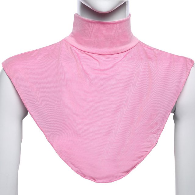 Camisa con cuello falso, bufanda con cuello falso, modal OM402, diseño elegante, fácil de usar