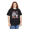 thumbnail image 5 of I love you to the moon and back for father & family gift Unisex Cotton Tee, 5 of 9