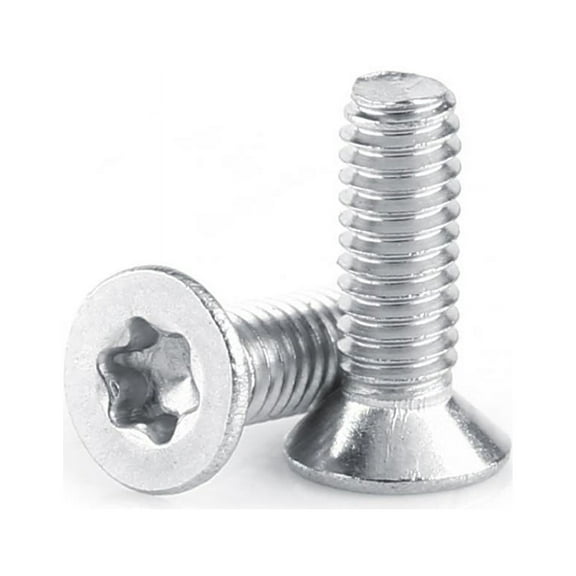 4-40 x 5/16" Machine Screws / Torx / Six-Lobe / Flat Head / 18-8 Stainless Steel (Quantity: 1000 pcs)