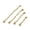 Gold, variant on 4PCS Gold Plated Necklace Extenders for Jewelry, Paperclip Chain Extension with Spring Ring Clasp, Bracelet Anklet Chain Extender for Women