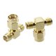 thumbnail image 4 of 6 Piezas de RF Adaptador de Conector 3 Vias Divisor RP SMA Macho A Dos RP SMA Hembra Triple T, 4 of 5
