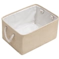 thumbnail image 1 of Laklulu Cestas de almacenamiento – Cestas decorativas Caja de almacenamiento Contenedores con asas para almacenamiento de ropa, juguetes, libros, hogar, oficina, 1 of 5