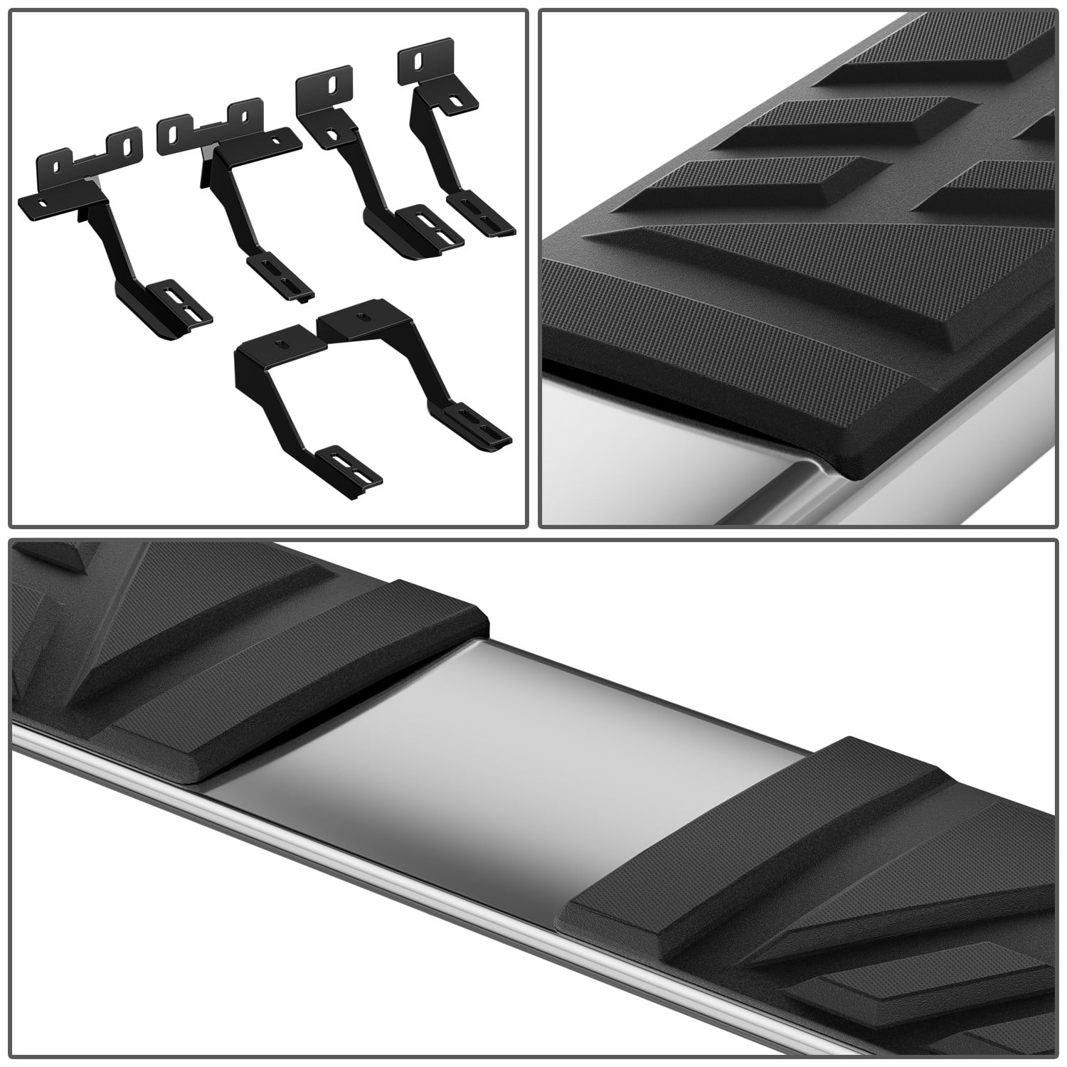DNA Motoring 6.5" Side Step Nerf Bars Running Boards for 2005-2010 Lexus RX330 RX350 RX400h RX450h