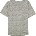thumbnail image 2 of American Eagle Womens Animal Print Basic T-Shirt, Off-White, X-Large, 2 of 2