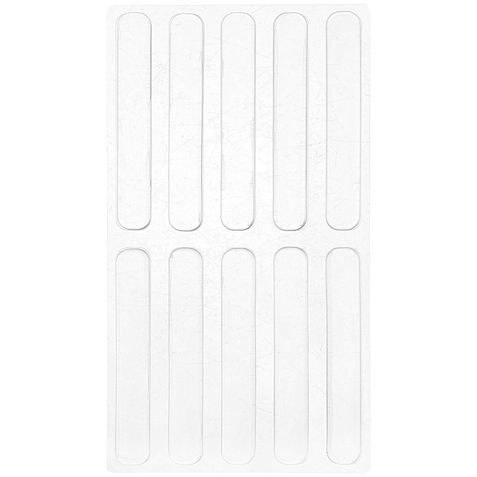 2 Sheets Transparent Door Knob Wall Shield Multifunctional Door Handle